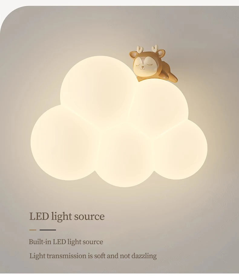 Children's Room Cloud Wall Lamps