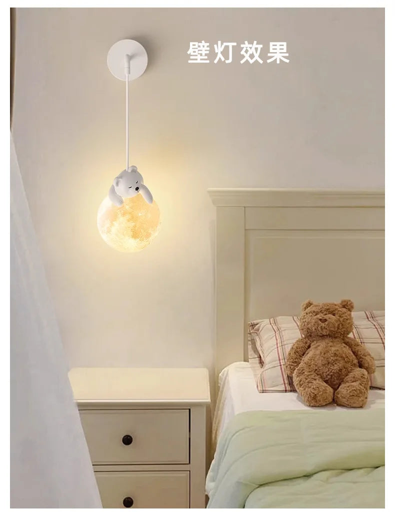 Modern children's room night light decoration