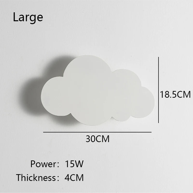 New Baby Room Cloud Wall Lamp Bedroom
