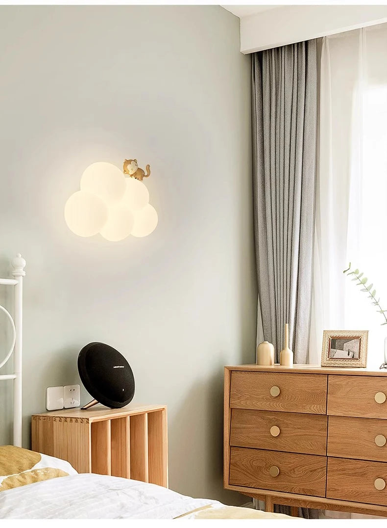 Children's Room Cloud Wall Lamps