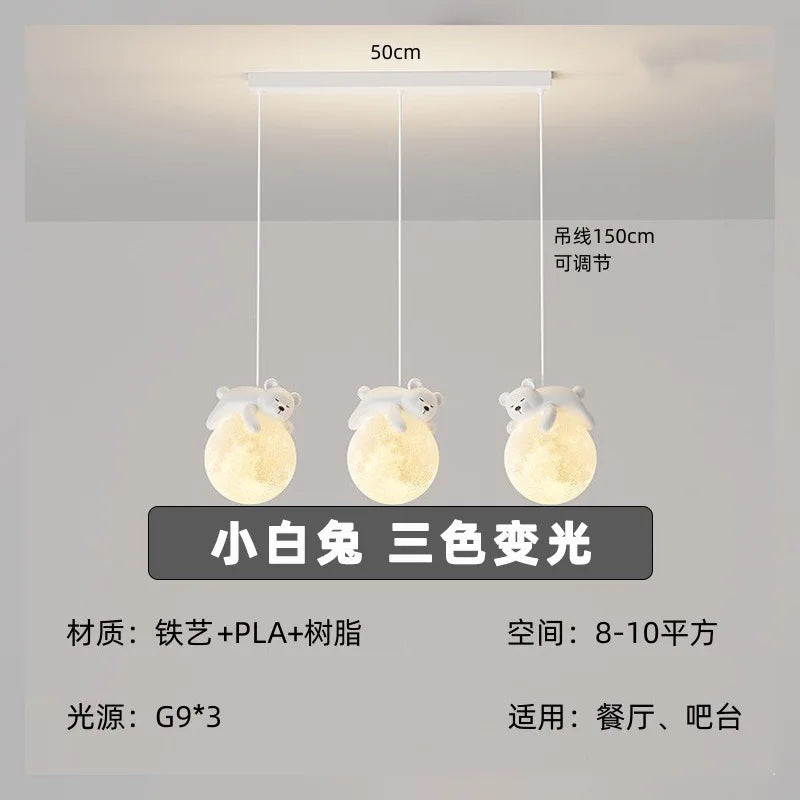 Modern children's room night light decoration