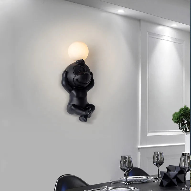 Post-modern Kids wall light Nordic Bedroom Bedside
