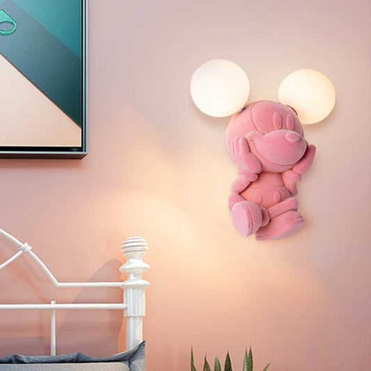 Post-modern Kids wall light Nordic Bedroom Bedside