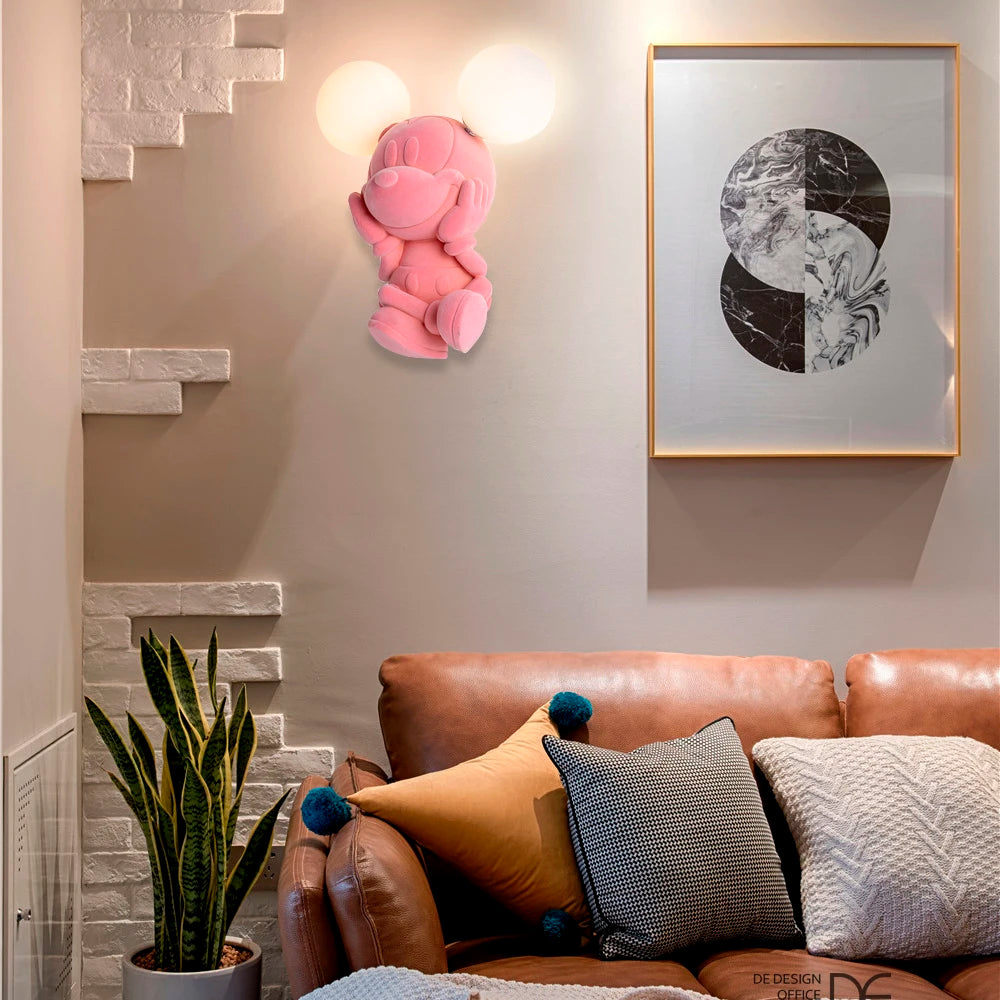 Post-modern Kids wall light Nordic Bedroom Bedside