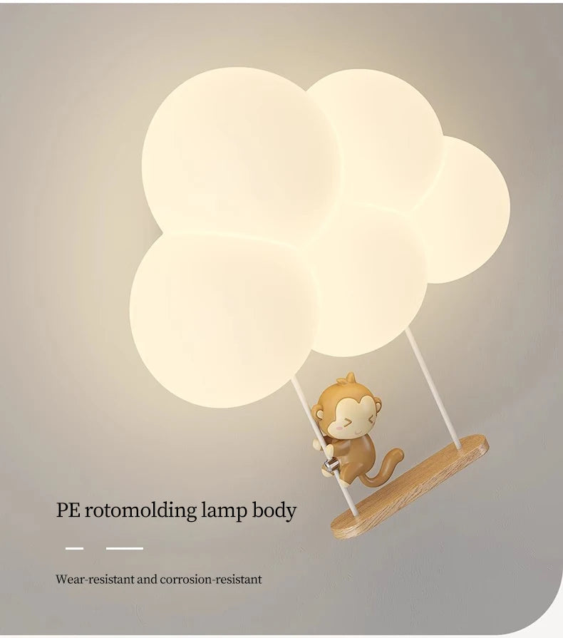 Children's Room Cloud Wall Lamps
