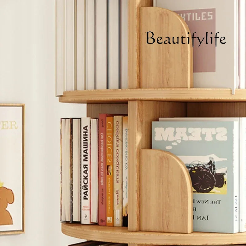 Children's Bookcases Baby Reading Stand Storage Cabinet Kids