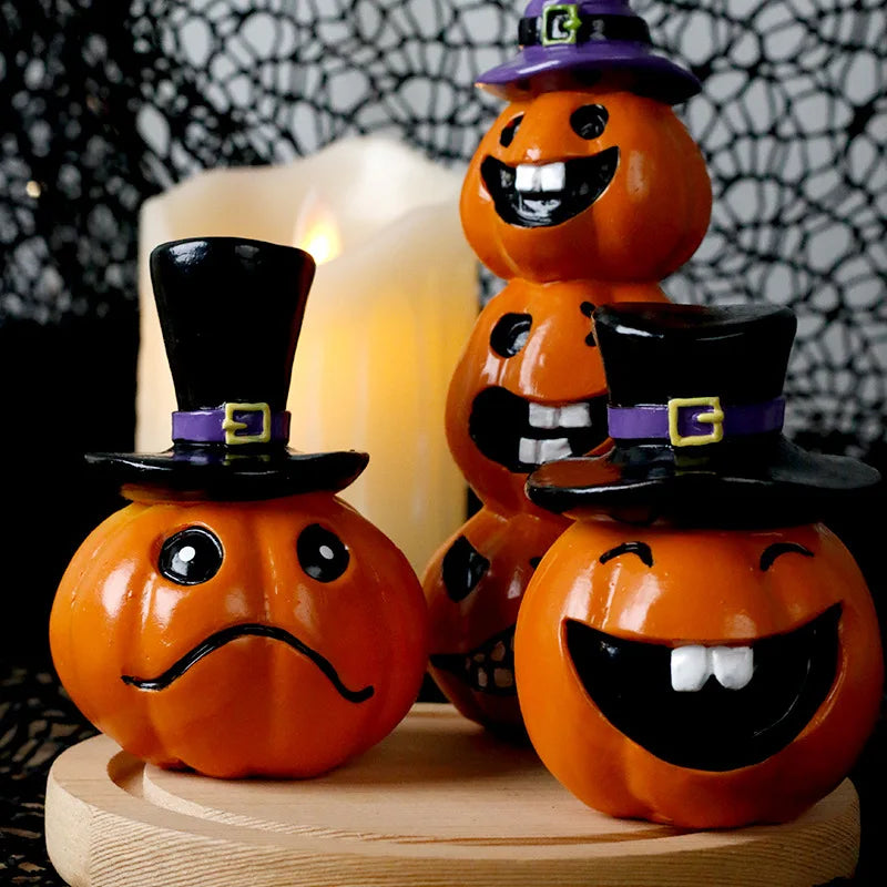 Halloween Festival decoration featuring a funny yet terrifying pumpkin design