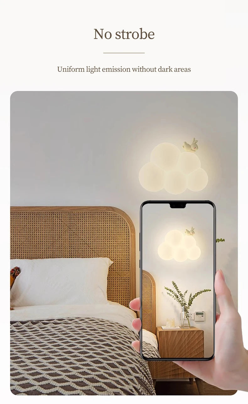 Children's Room Cloud Wall Lamps