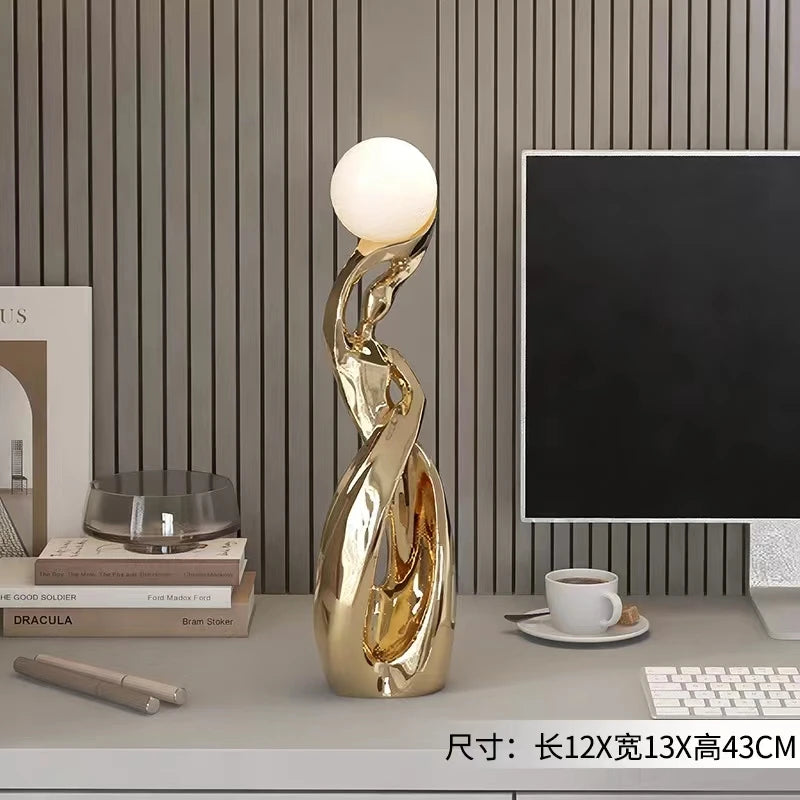 Home Decor Statue Abstract