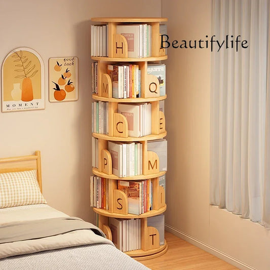 Children's Bookcases Baby Reading Stand Storage Cabinet Kids