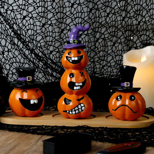 Halloween Festival decoration featuring a funny yet terrifying pumpkin design