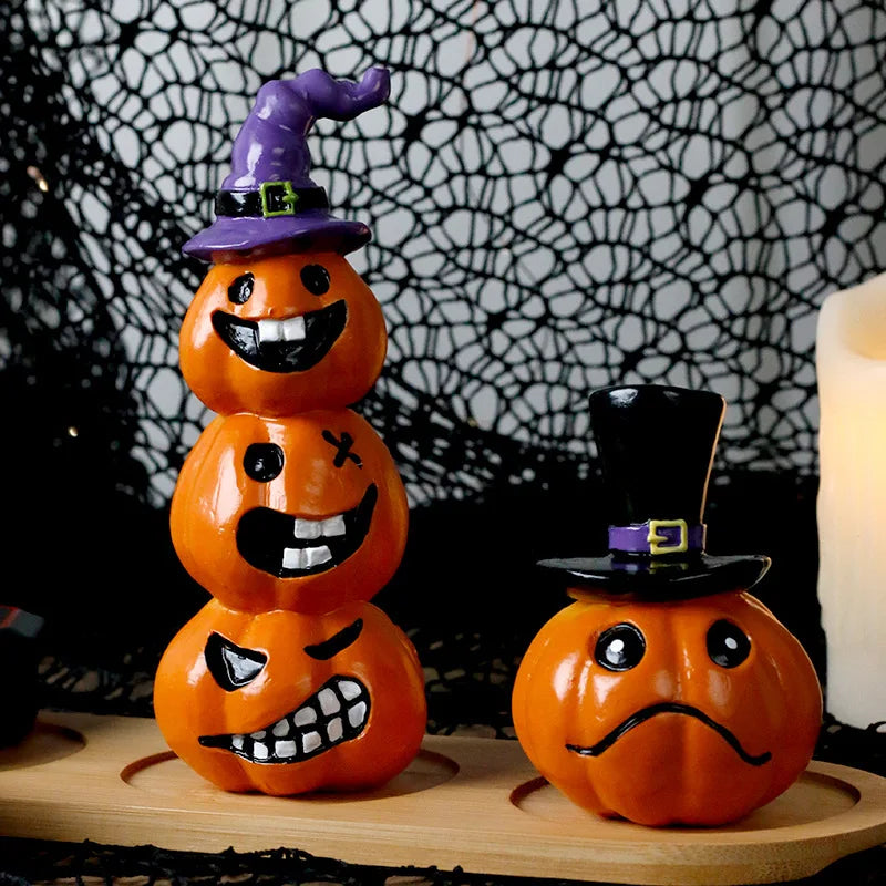 Halloween Festival decoration featuring a funny yet terrifying pumpkin design