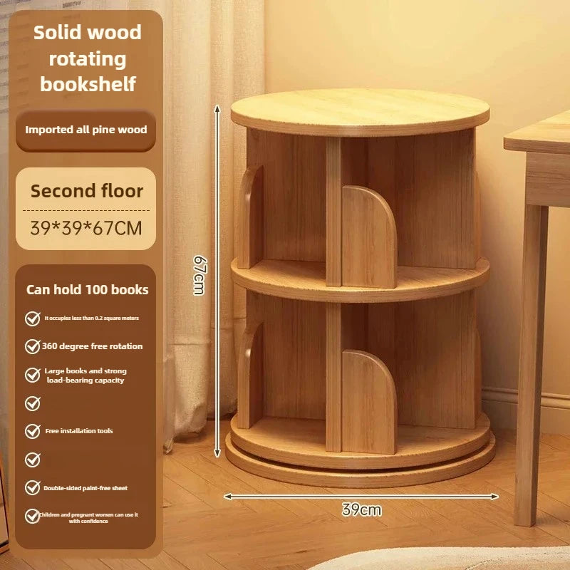 Children's Bookcases Baby Reading Stand Storage Cabinet Kids