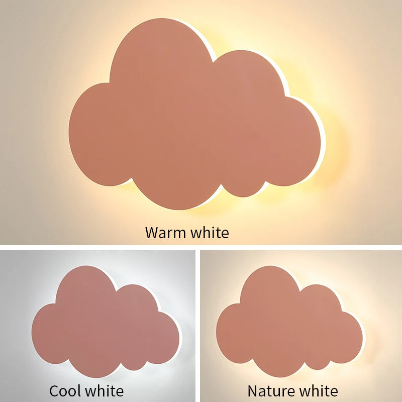 New Baby Room Cloud Wall Lamp Bedroom