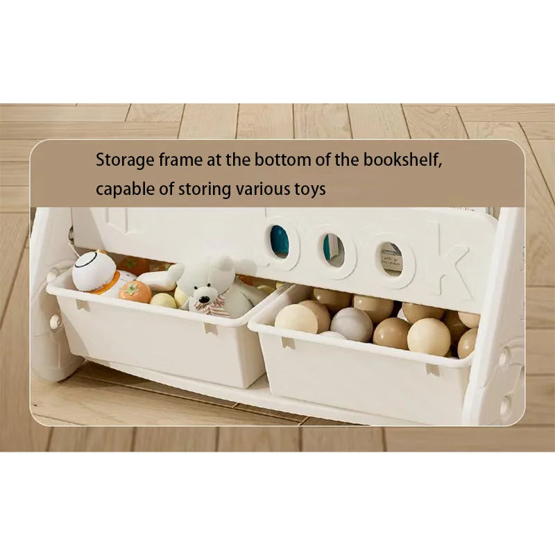 Eco-friendly Children's Bookshelf Home Bedroom
