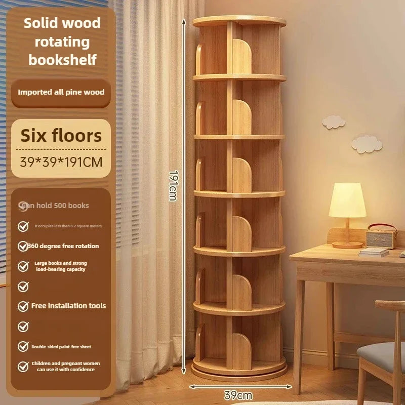 Children's Bookcases Baby Reading Stand Storage Cabinet Kids